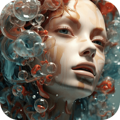 Woman face ai