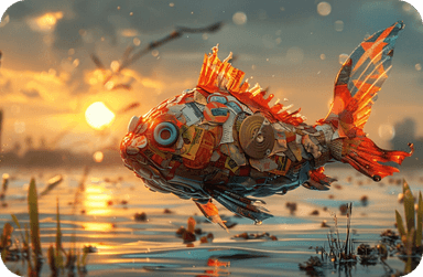Fish water ai image